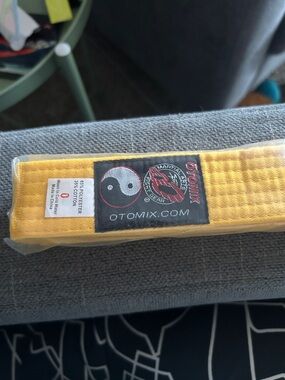 OTOMIX Yellow Martial Arts Belt